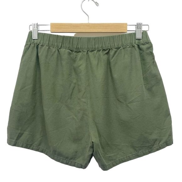 Madewell Casual Pull-On Shorts in Foliage Green Women’s Size Small Summer Preppy - Picture 7 of 8